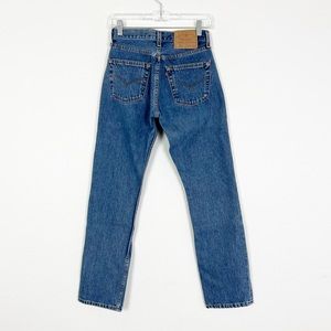 Levi’s 501 Button Fly Straight Leg Jeans Blue Size 26